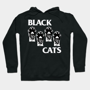 Black Cats - Black Flag parody Hoodie